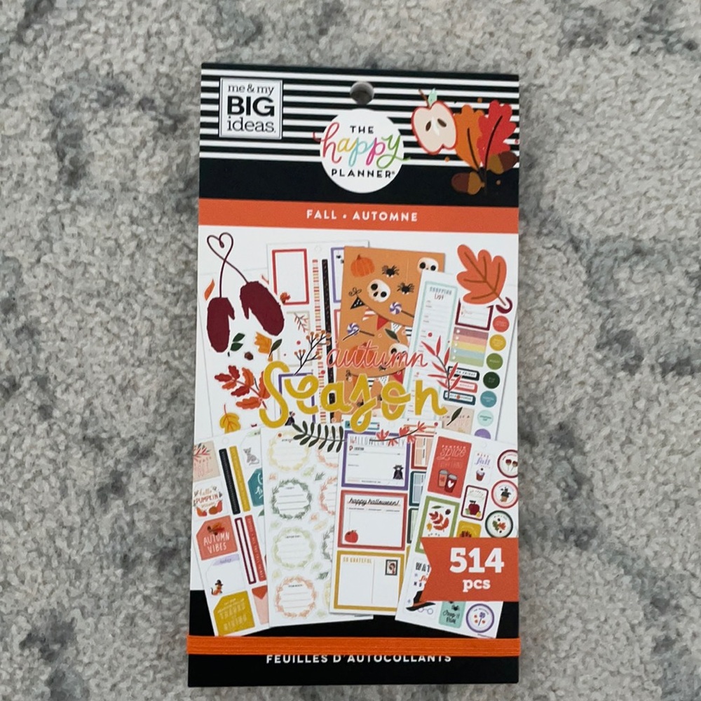 The Happy Planner Fall Sticker Book